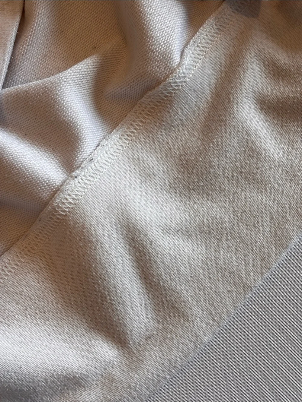 ALO Yoga White Logo Pullover Hoodie with Open Back Medium